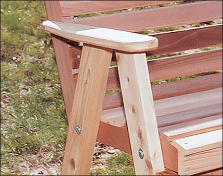 Red Cedar American Classic Garden Bench