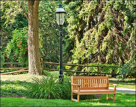 Red Cedar English Garden Bench