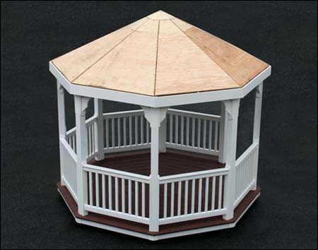 Vinyl Garden Gazebo