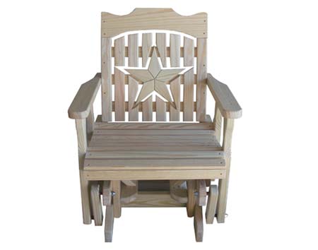 Treated Pine Starback Glider Chair