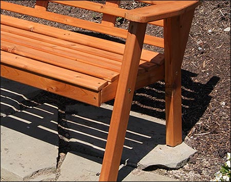 Red Cedar Imperial Bench