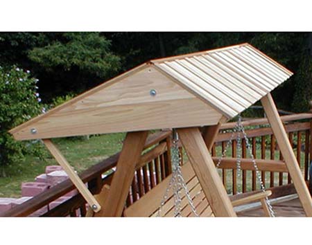 Red Cedar A-Frame Swing Stand