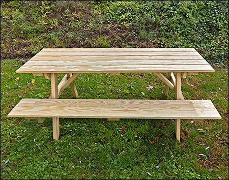 Beer, Butt, and Burger Picnic Table