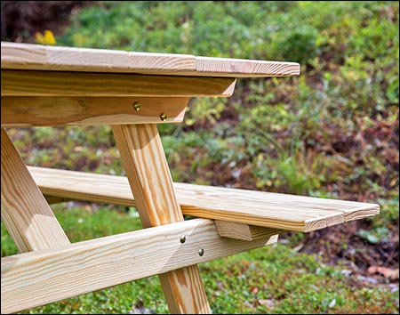 Beer, Butt, and Burger Picnic Table