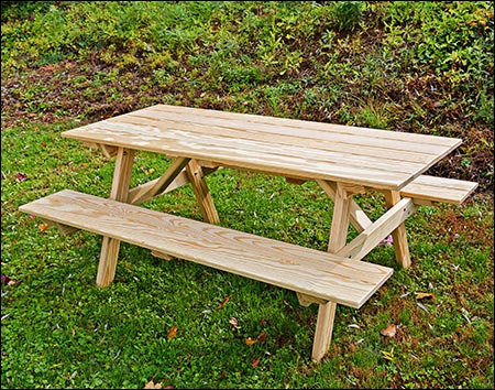Beer, Butt, and Burger Picnic Table