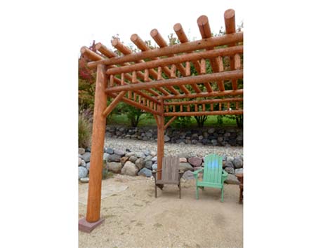 Rustic Garden Pergola