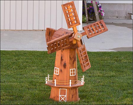 Eastern Red Cedar Windmill