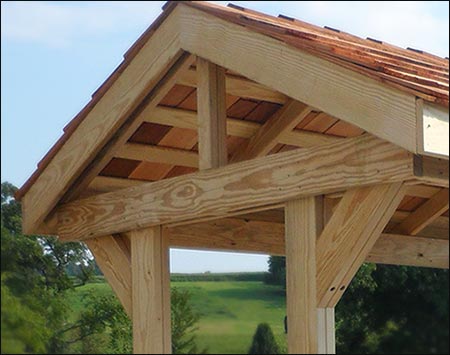 Personal Picnic Table Pavilion