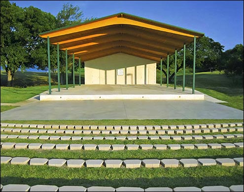 50’ x 54’ Appalachian Laminated Beam Band Shell Pavilion with Included Storage Unit Design