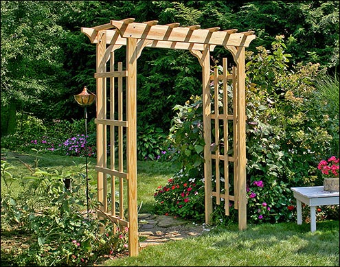 Garden Arbors and Trellises