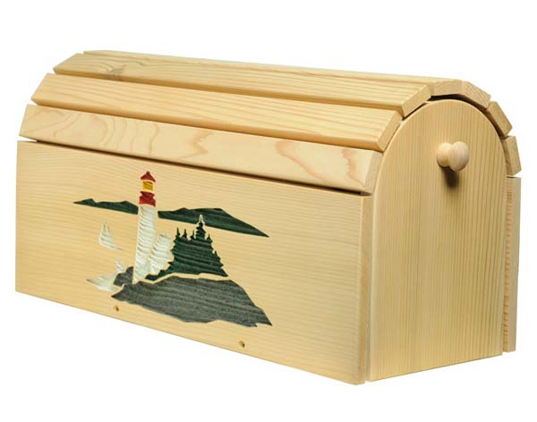 Red Cedar Lighthouse Mailbox