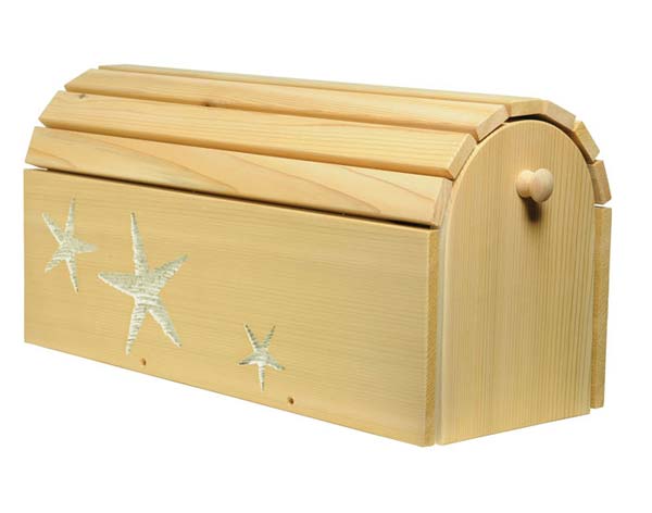Red Cedar Starfish Mailbox 