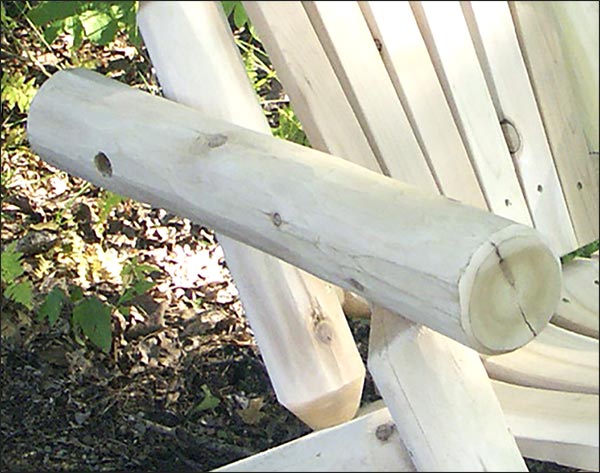 White Cedar Unstained Chair