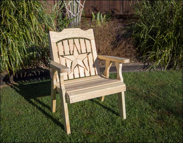 Treated Pine Starback Chair