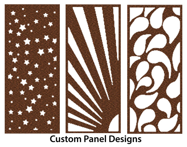 Powder Coated Privacy Panels