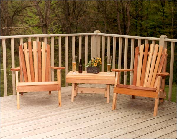 Cedar American Forest Adirondack Chair Collection