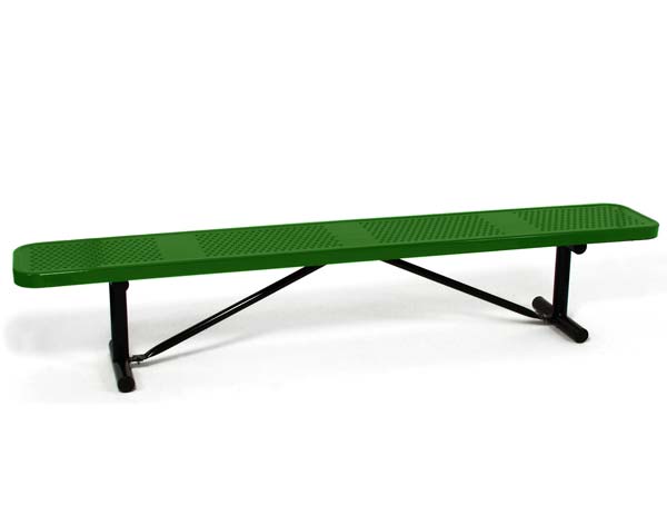 Perforated Players Garden Bench