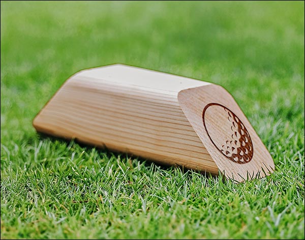 Red Cedar Ace Golf Tee Marker (Set of 2)
