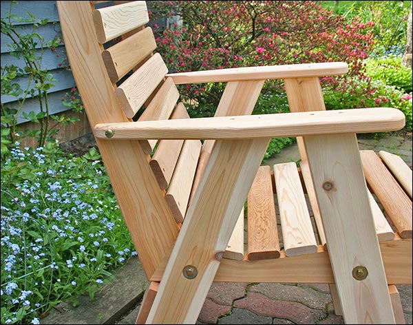 Red Cedar Royal Highback Patio Chair