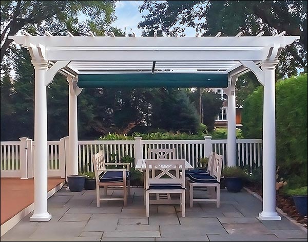 Vinyl Free Standing 2-Beam Pergolas