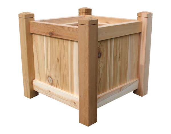 24" x 24" Red Cedar Planter