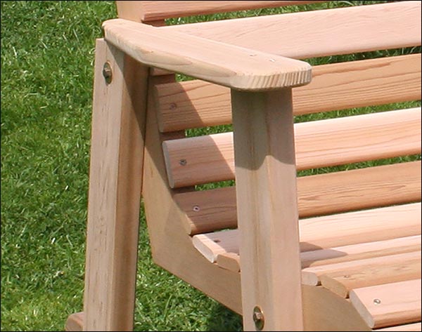 Red Cedar Royal Highback Rocker