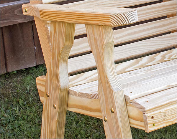 Treated Pine Curveback Patio Chair