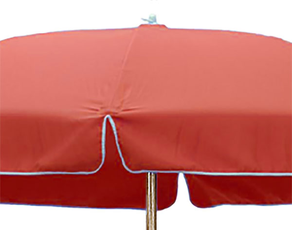 7.5 Octagon Beach Sunbrella Umbrella w/Manual Lift and No Tilt