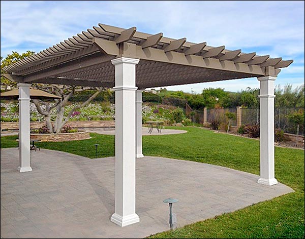 Red Cedar Free Standing Oasis Pergola