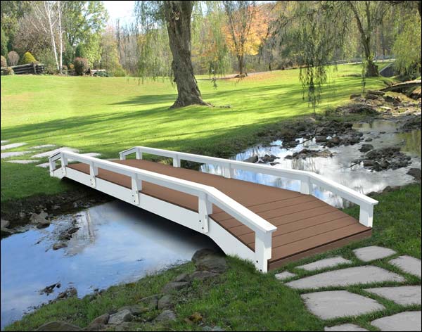 Single Rail Pedestrian Trail Bridge