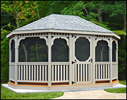 Oval Gazebos