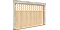 Solid Wall w/ Top Lattice Short Side