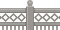 Diamond Style Bottom Railings
